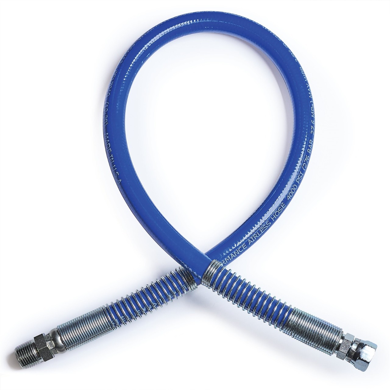 Graco 277351 BlueMax II HP Airless Whip Hose, 3/8 in x 3 ft, 4000 psi