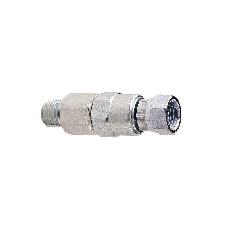 Graco 244515 Metal 3000 PSI Straight Hose Swivel Connector 1/4 in. – Part #244515