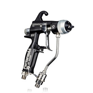 Graco 26B502 PerformAA 1500 Air Assist Gun with Wood Lacquer air cap and light trigger pull