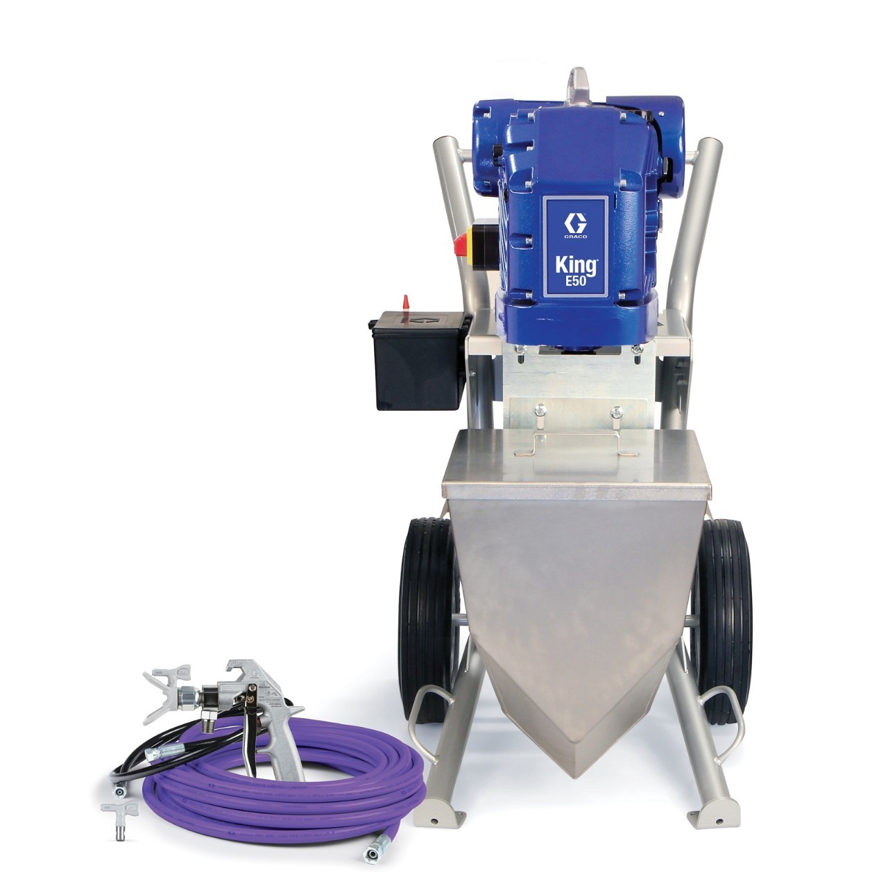Graco 273264 King E50 Hopper no Filter Gun Hose Whip Tip