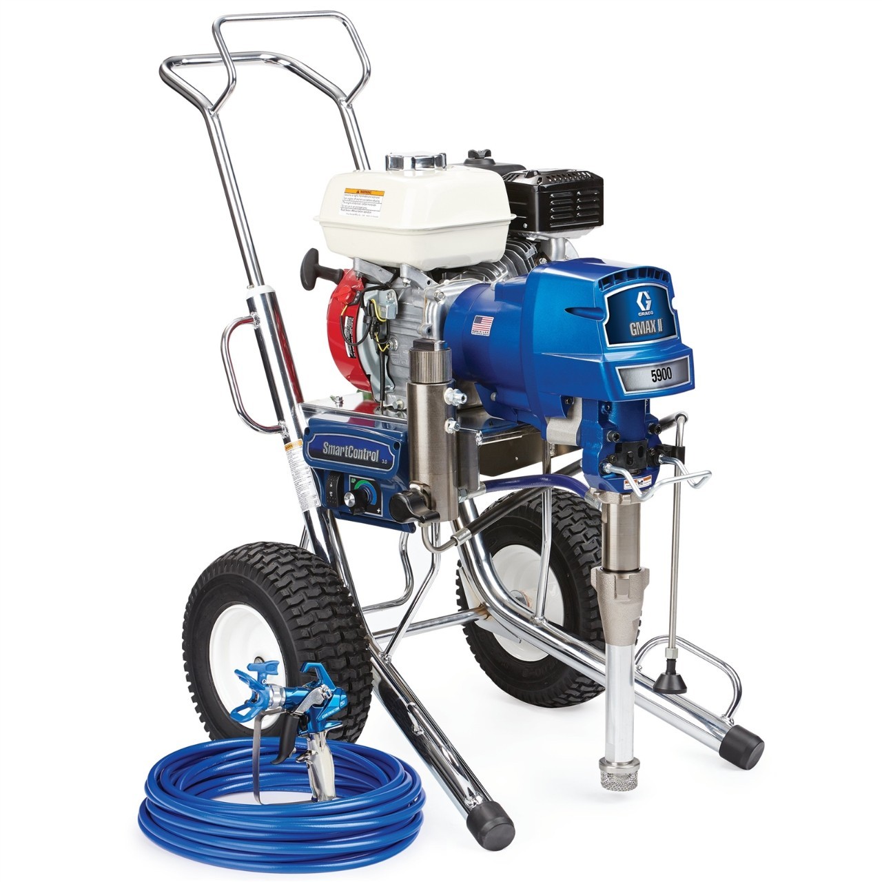 Graco 17E831 GMAX II 5900 Standard Series Gas Airless Sprayer, Hi-Boy