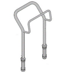 Graco 287489 Hi-Cart Handle Assembly