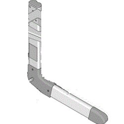 Graco 17L087 X7 Left Leg Kit Black