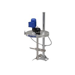 Graco 25C488 ATEX Back Gear Drum Agitator with Siphon