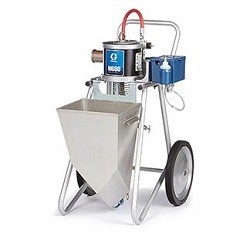 Graco 24T836 ToughTek M680a Bare Piston Pump System, Stainless Steel Hopper